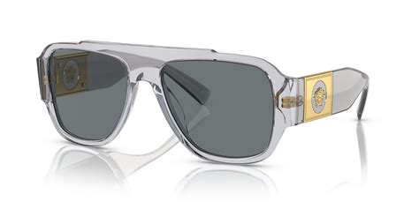 transparent Versace glasses